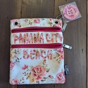 Robin Ruth Panama City‎ Beach Crossbody Bag Floral New No Strap